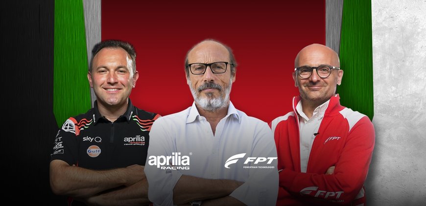 GUIDO MEDA ENTREVISTA A LOS EXPERTOS EN MOTORES DE FPT INDUSTRIAL Y APRILIA RACING PARA LA NUEVA PLATAFORMA DE WEBCAST DE FPT